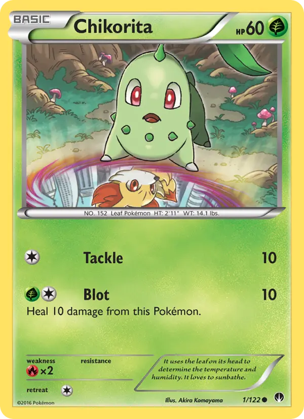 Chikorita 1 — BREAKpoint 1, Normal finish