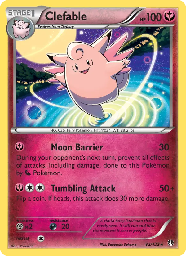 Clefable 82 — BREAKpoint 82, Normal finish
