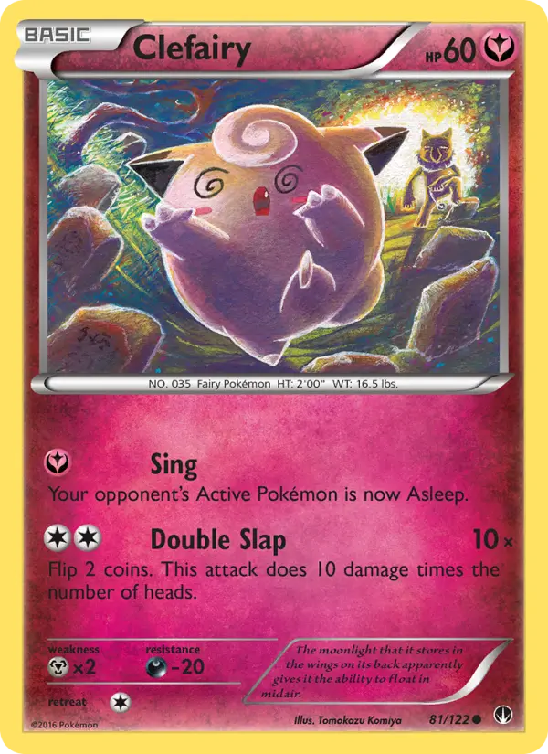 Clefairy 81 card from BREAKpoint