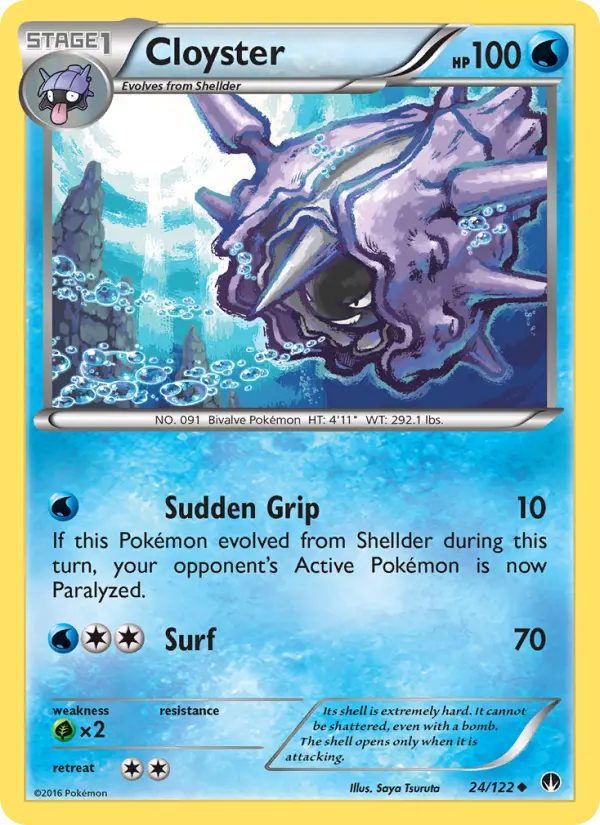 Cloyster 24 — BREAKpoint 24, Normal finish