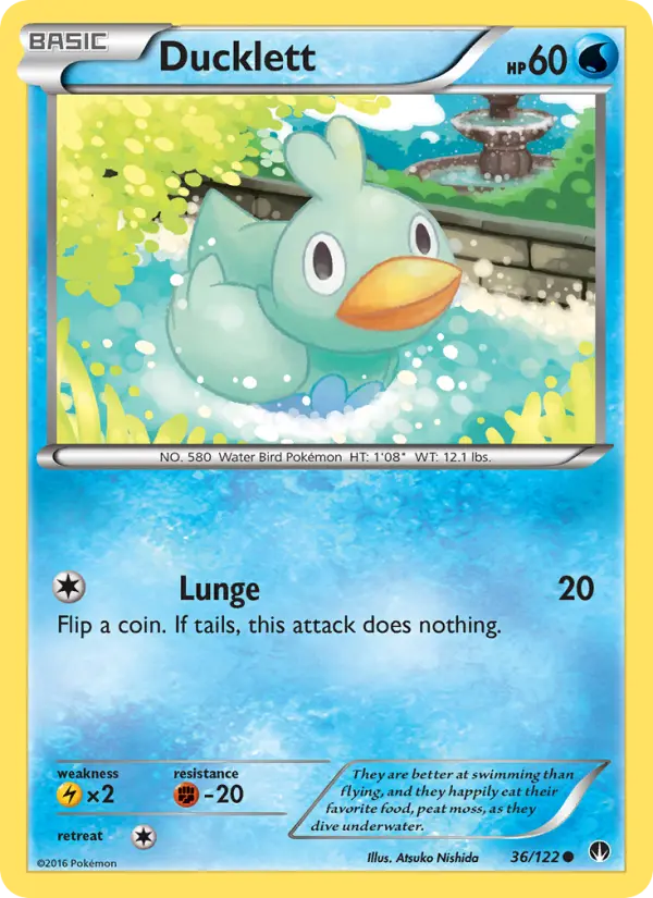 Ducklett 36 card from BREAKpoint