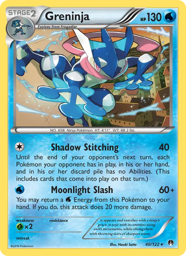 Greninja 40 — BREAKpoint 40, Normal finish