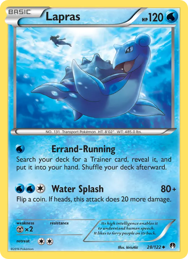 Lapras 28 — BREAKpoint 28, Normal finish