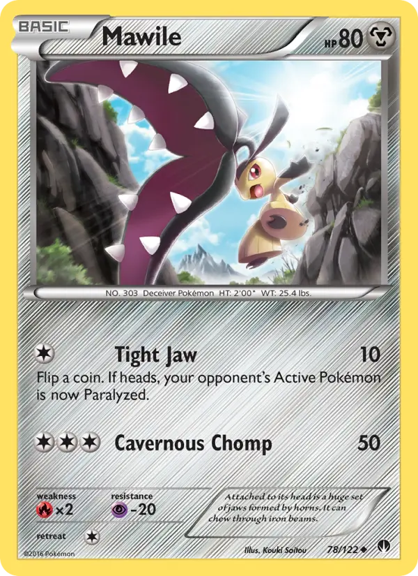 Mawile 78 card from BREAKpoint