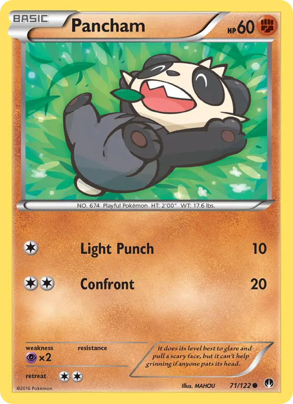 Pancham 71 card from BREAKpoint