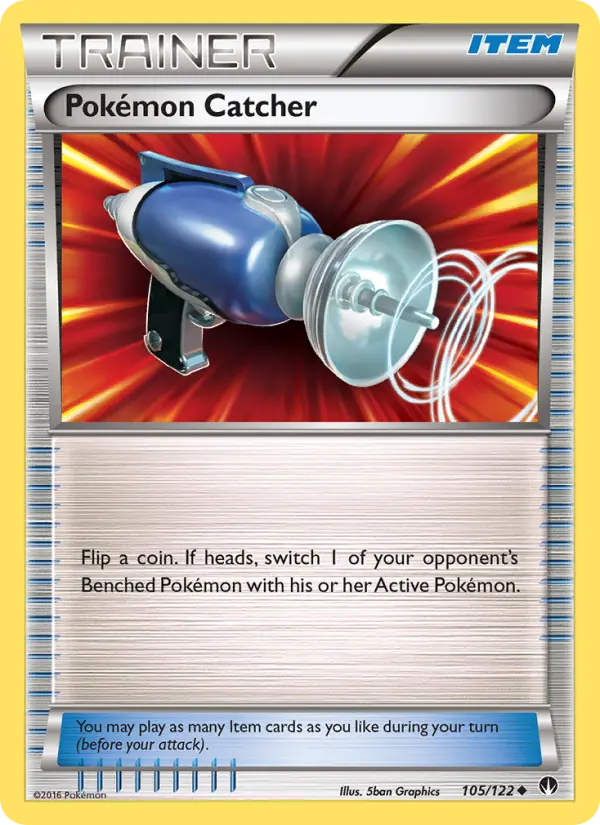 Pokémon Catcher 105 — BREAKpoint 105, Normal finish