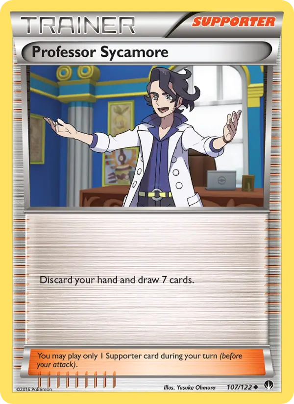 Professor Sycamore 107 card from BREAKpoint