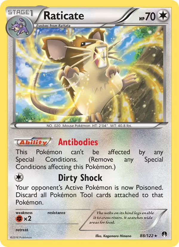 Raticate 88 — BREAKpoint 88, Normal finish