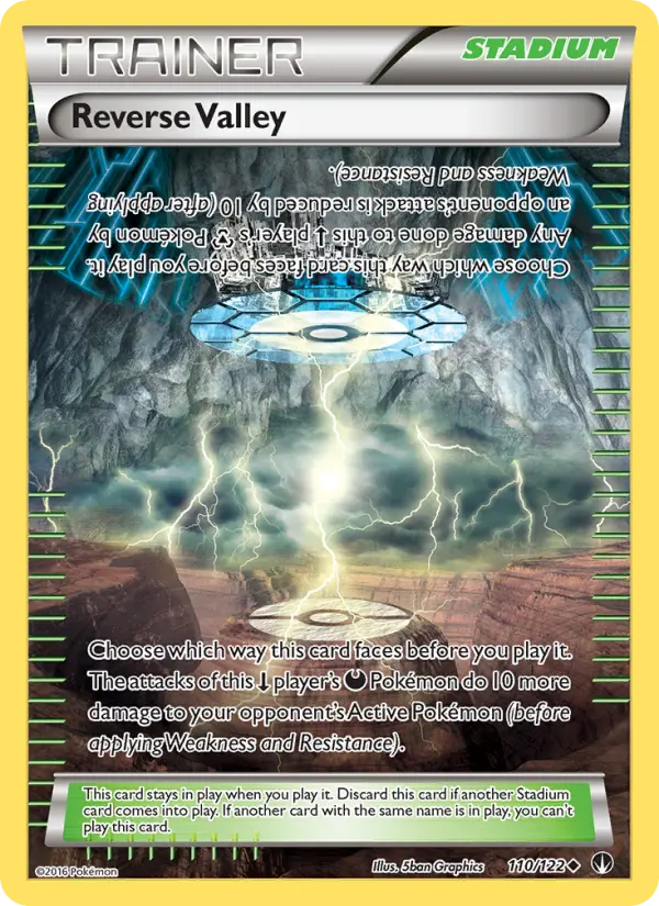 Reverse Valley 110 — BREAKpoint 110, Normal finish