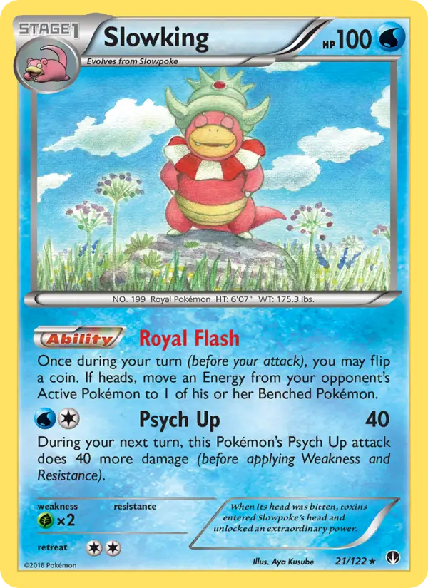 Slowking 21 card from BREAKpoint