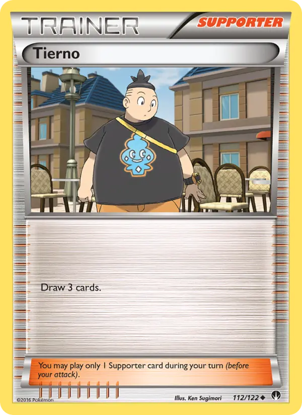 Tierno 112 card from BREAKpoint