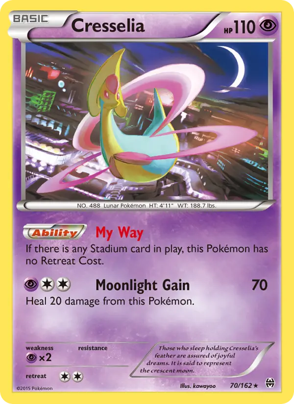 Cresselia 70 — BREAKthrough 70, Normal finish