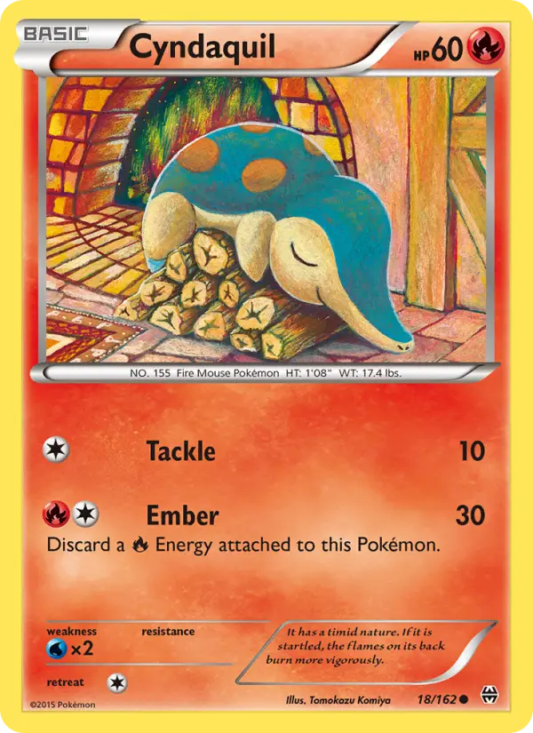 Cyndaquil 18 — BREAKthrough 18, Normal finish