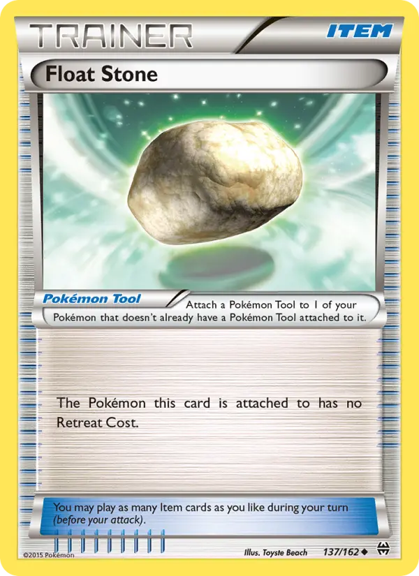 Float Stone 137 card from BREAKthrough