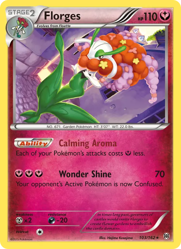 Florges 103 card from BREAKthrough