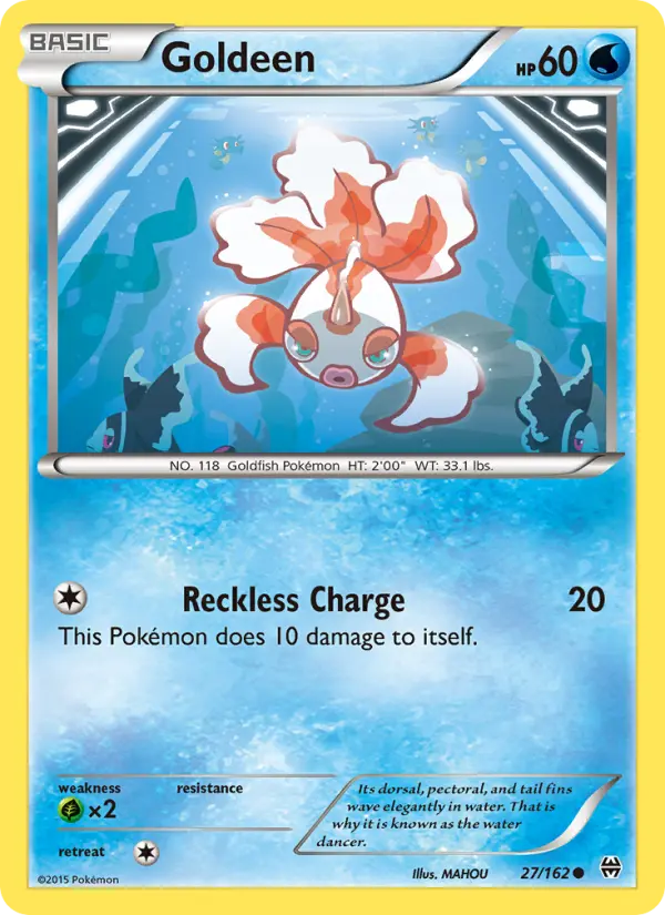 Goldeen 27 card from BREAKthrough