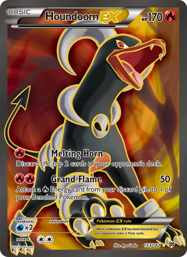 Houndoom-EX 153 — BREAKthrough 153, Holofoil finish