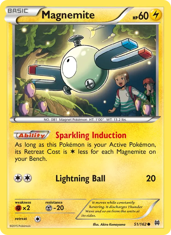 Magnemite 51 card from BREAKthrough
