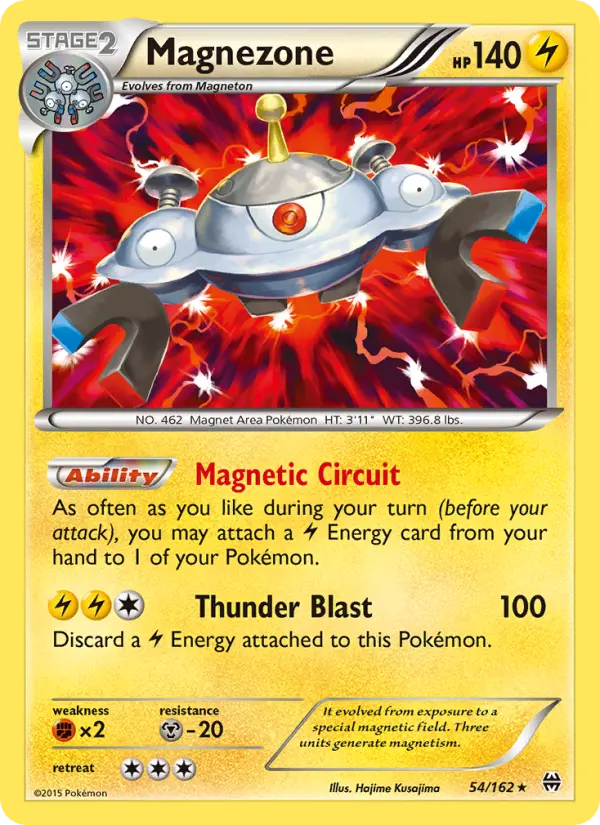 Magnezone 54 — BREAKthrough 54, Holofoil finish