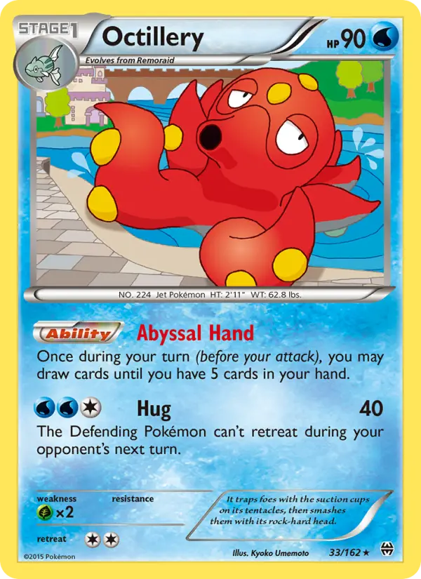 Octillery 33 card from BREAKthrough