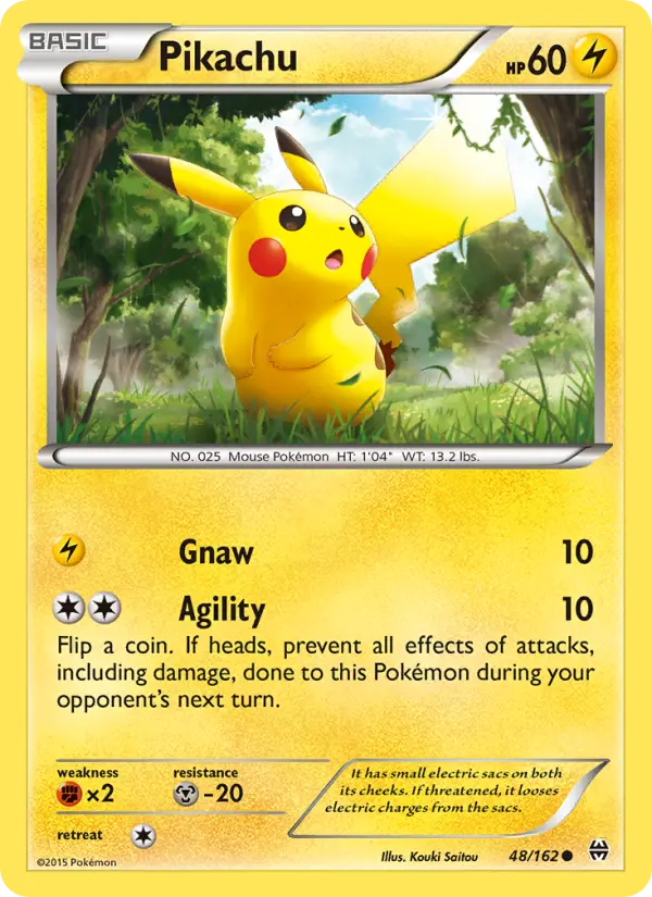 Pikachu 48 — BREAKthrough 48, Normal finish