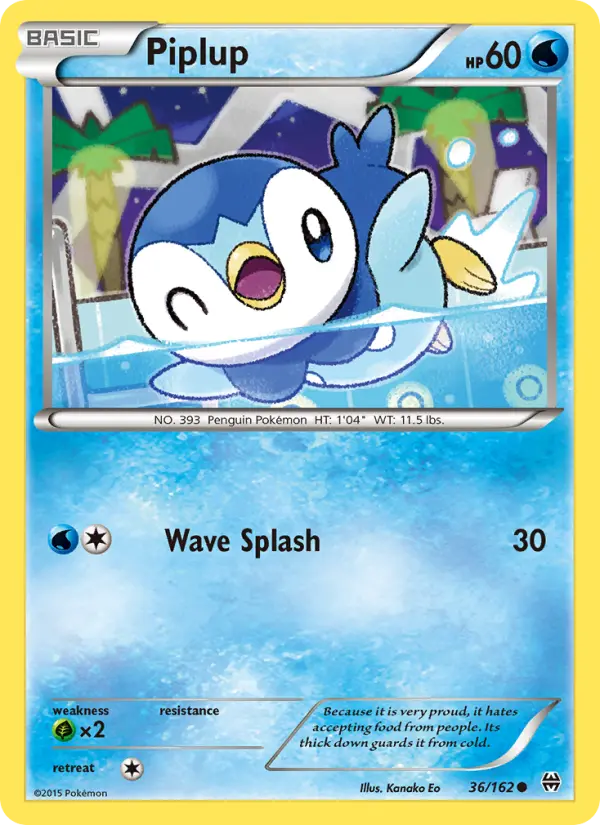 Piplup 36 — BREAKthrough 36, Normal finish