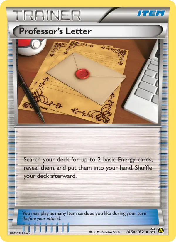 Professor's Letter 146 card from BREAKthrough