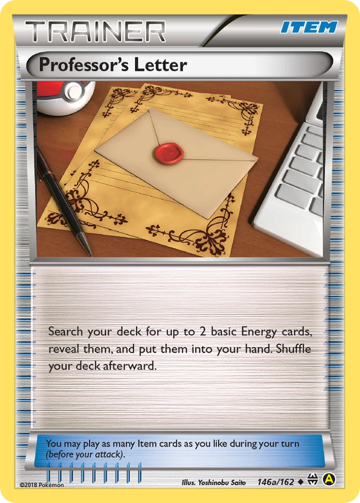 Professor's Letter 146a — BREAKthrough 146a, Holofoil finish