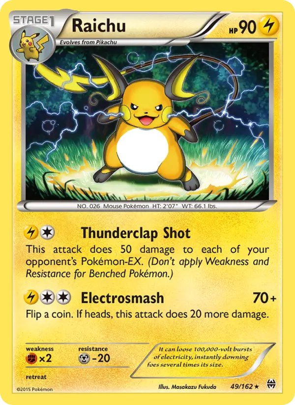 Raichu 49 — BREAKthrough 49, Normal finish