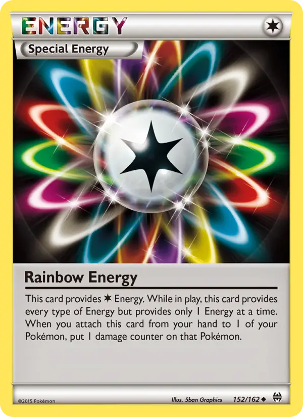 Rainbow Energy 152 — BREAKthrough 152, Normal finish