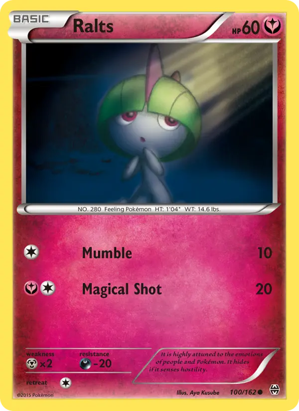 Ralts 100 — BREAKthrough 100, Normal finish