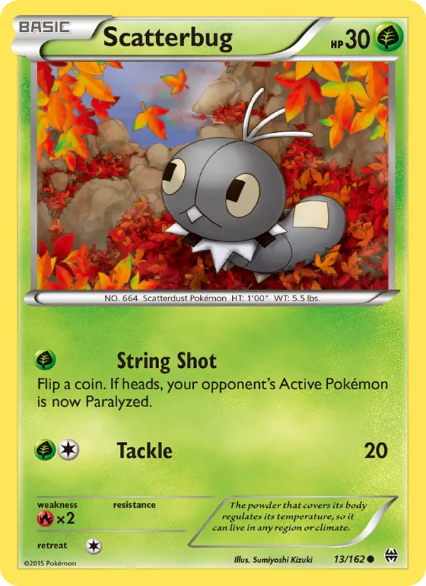 Scatterbug 13 card from BREAKthrough