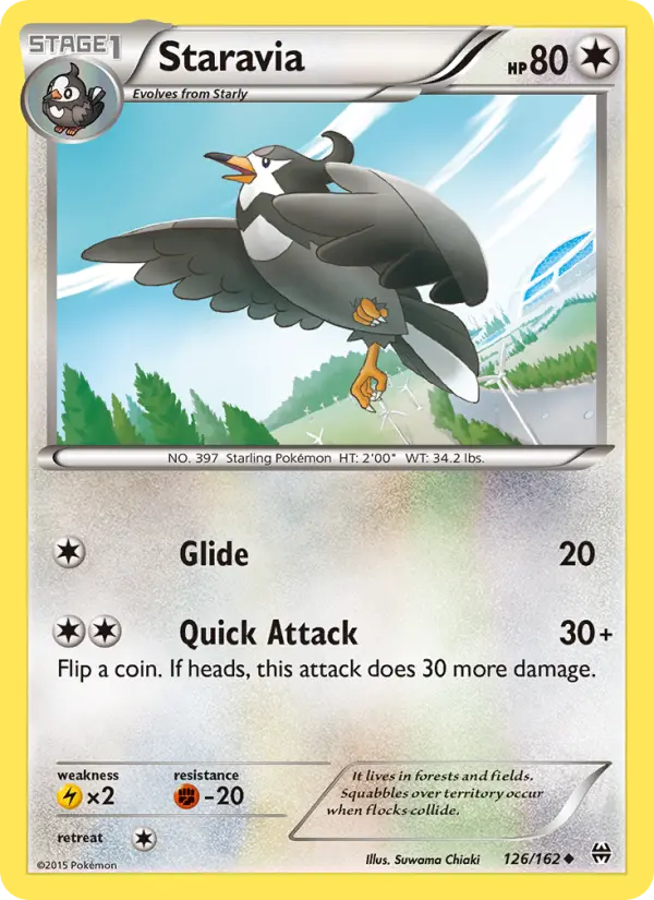 Staravia 126 — BREAKthrough 126, Normal finish