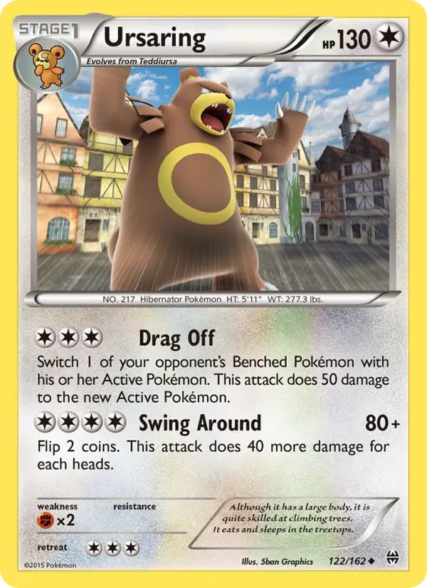 Ursaring 122 — BREAKthrough 122, Normal finish