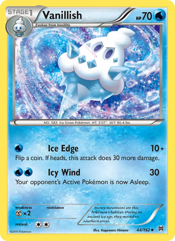 Vanillish 44 card from BREAKthrough