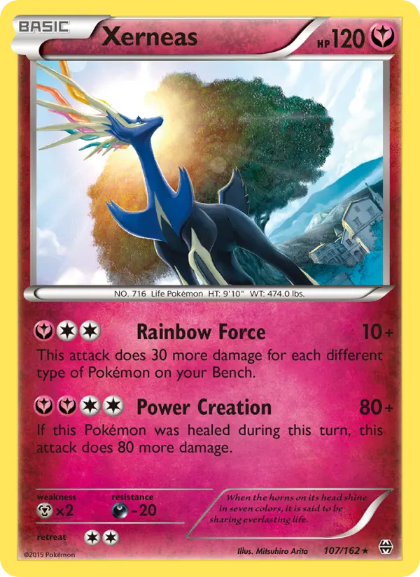 Xerneas 107 card from BREAKthrough