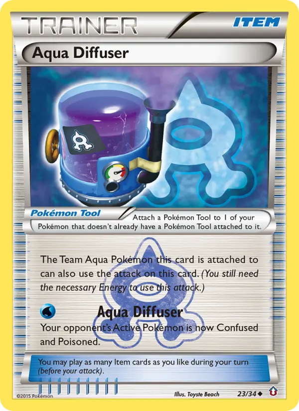 Aqua Diffuser 23 card from Double Crisis