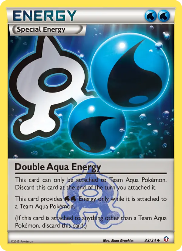 Double Aqua Energy 33 — Double Crisis 33, Normal finish