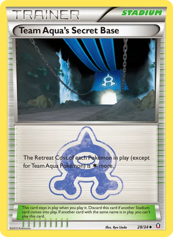 Team Aqua's Secret Base 28 — Double Crisis 28, Normal finish