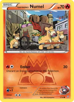 Team Magma's Numel — Double Crisis #1