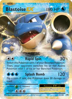 Blastoise-EX — Evolutions #21