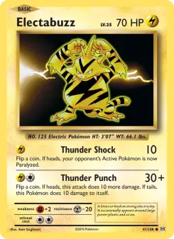 Electabuzz — Evolutions #41