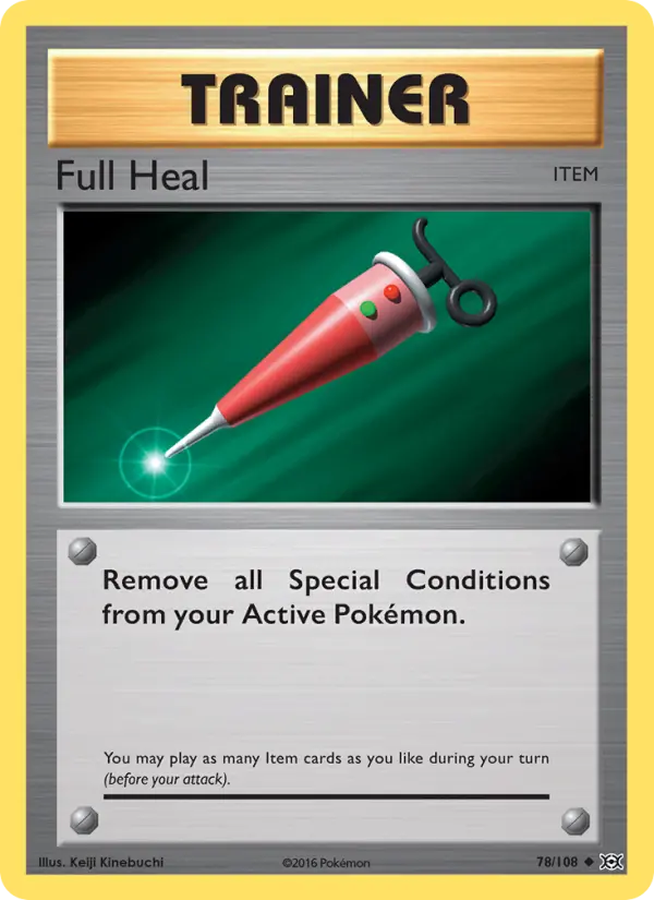 Full Heal 78 — Evolutions 78, Normal finish