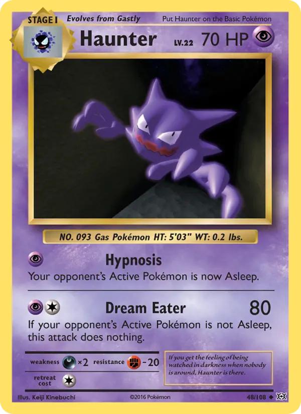 Haunter 48 — Evolutions 48, Normal finish