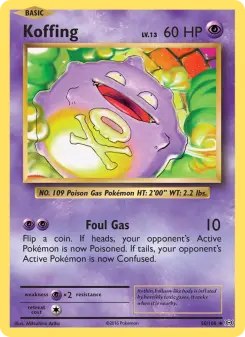 Koffing — Evolutions #50