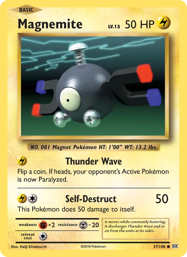 Magnemite 37 — Evolutions 37, Normal finish