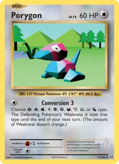 Porygon — Evolutions #71