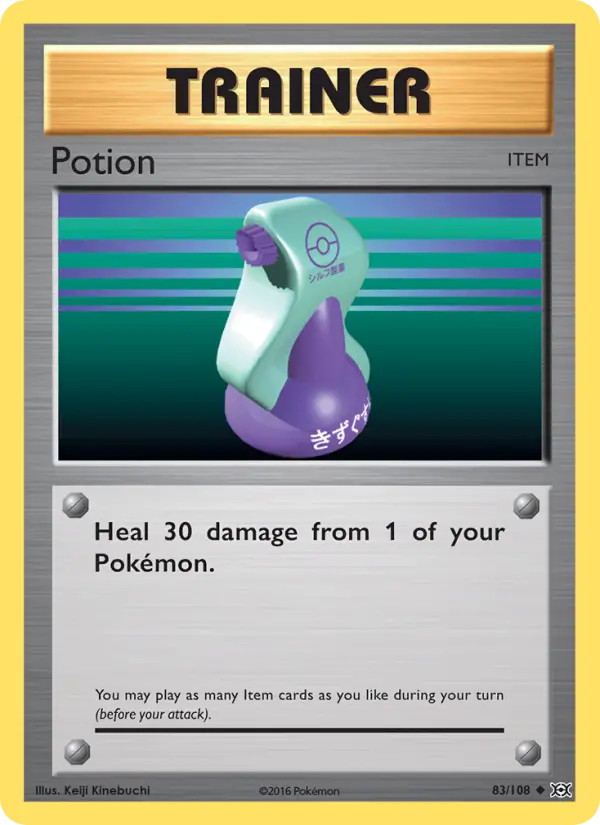 Potion 83 — Evolutions 83, Normal finish