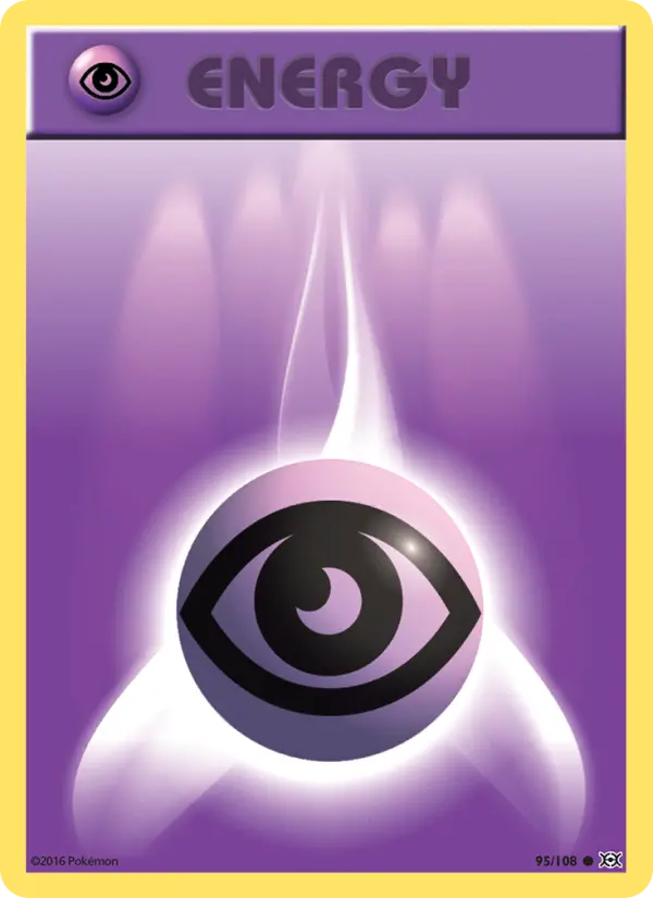 Psychic Energy 95 — Evolutions 95, Normal finish