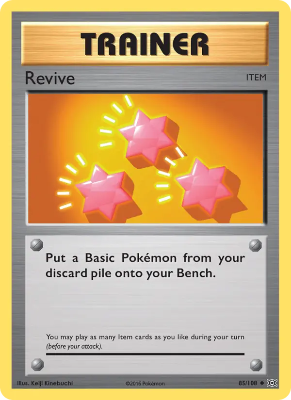 Revive 85 — Evolutions 85, Normal finish